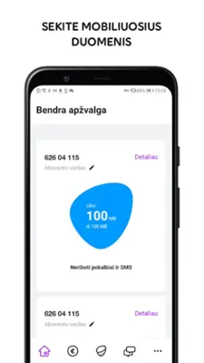 Mano Telia android App screenshot 5